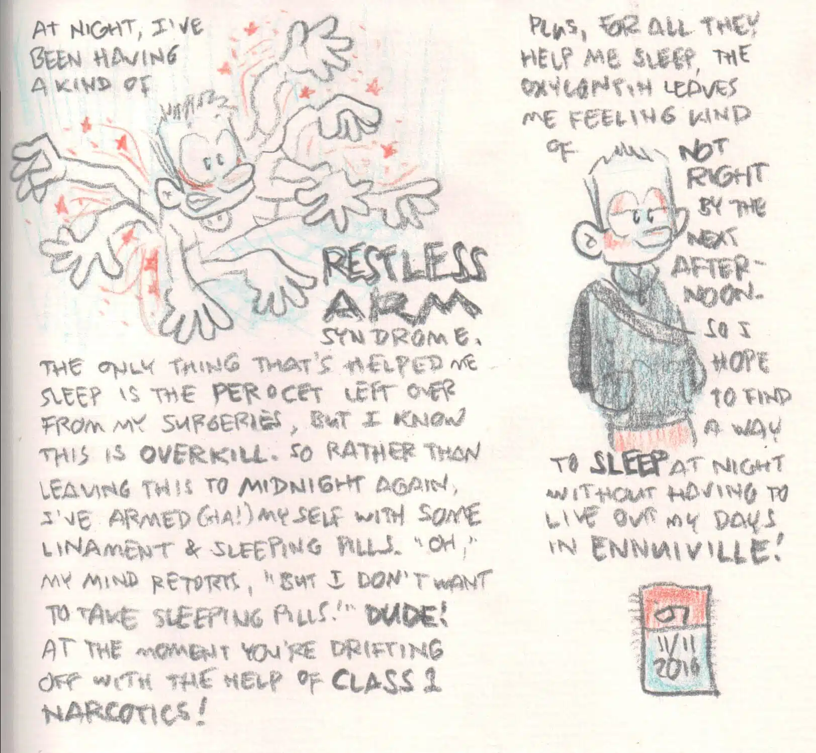 Restless Arm Syndrome