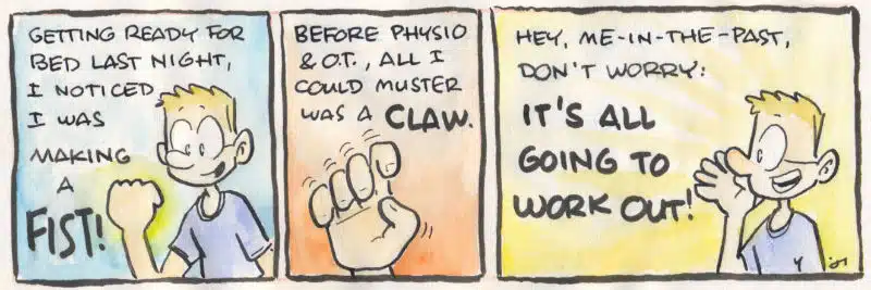 comic: make a fist