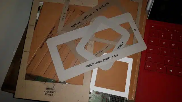 cardboard panel cut-outs