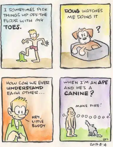 comic: I am an ape