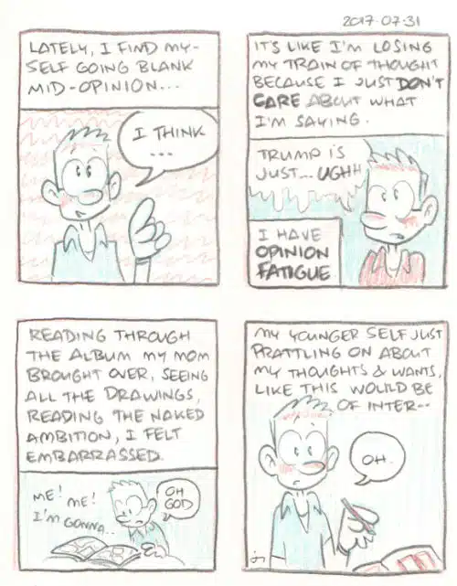 comic: opinion fatigue