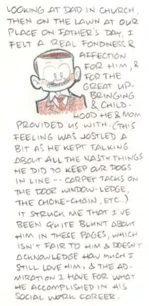 comic: feeling the loves for Dad