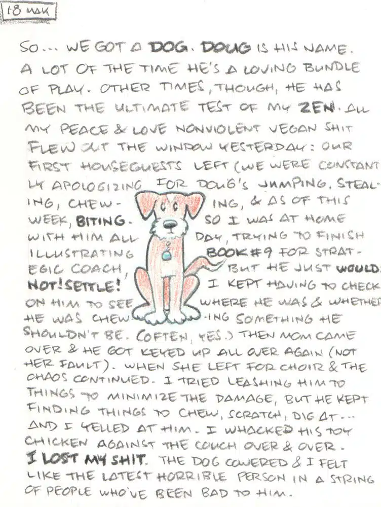 Doug sketchbook comic 1