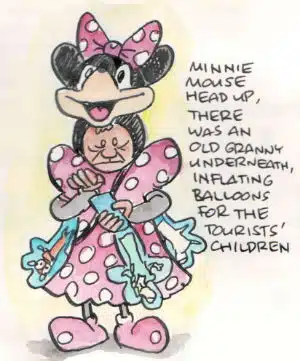 comic: Minnie grandma