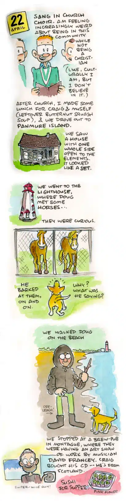 April 22 diary comic