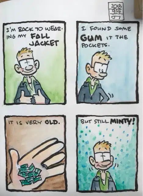 comic 2: Old Gum