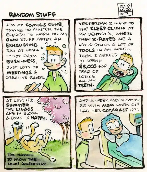 comic: random stuff