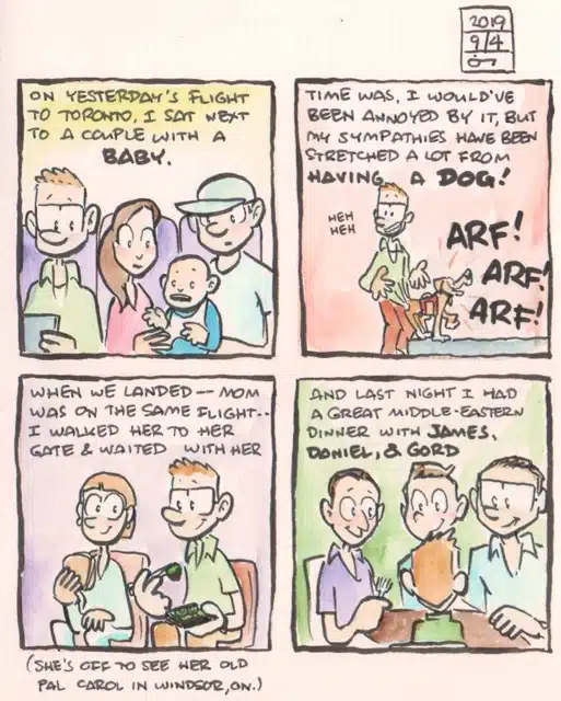 comic: travelling to Toronto